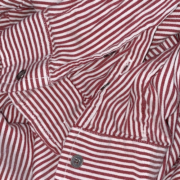 True Craft striped high low babydoll top size extra large - Picture 7 of 7